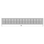 K6 Ventilation surface 150 cm2