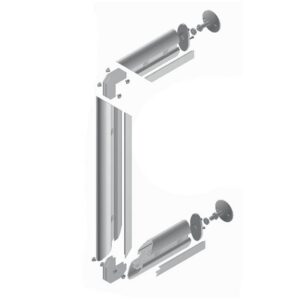 Construction element wall to wall