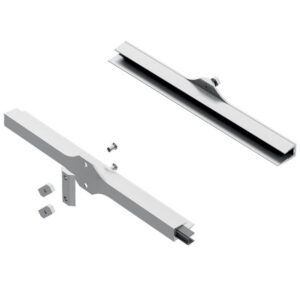 A set for 8 mm glass shelf