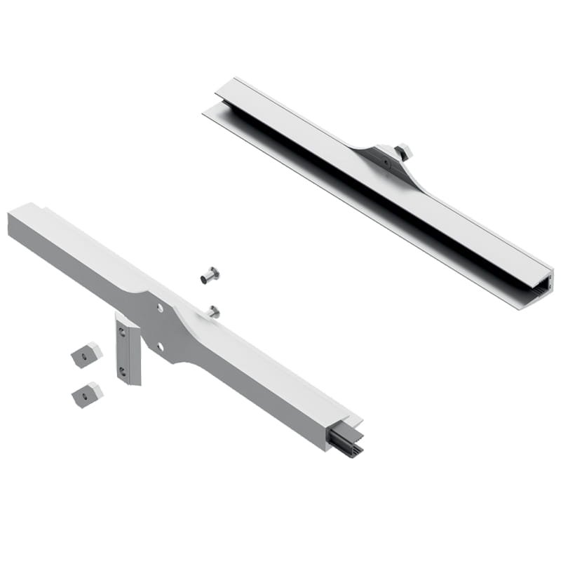 1 80 A set for 8 mm glass shelf