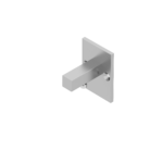 Wall to ceiling mounting set