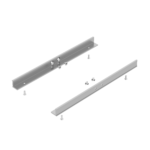 Fittings for shelf 18 0,71” / 18 mm L= 11,81” / 300 mm