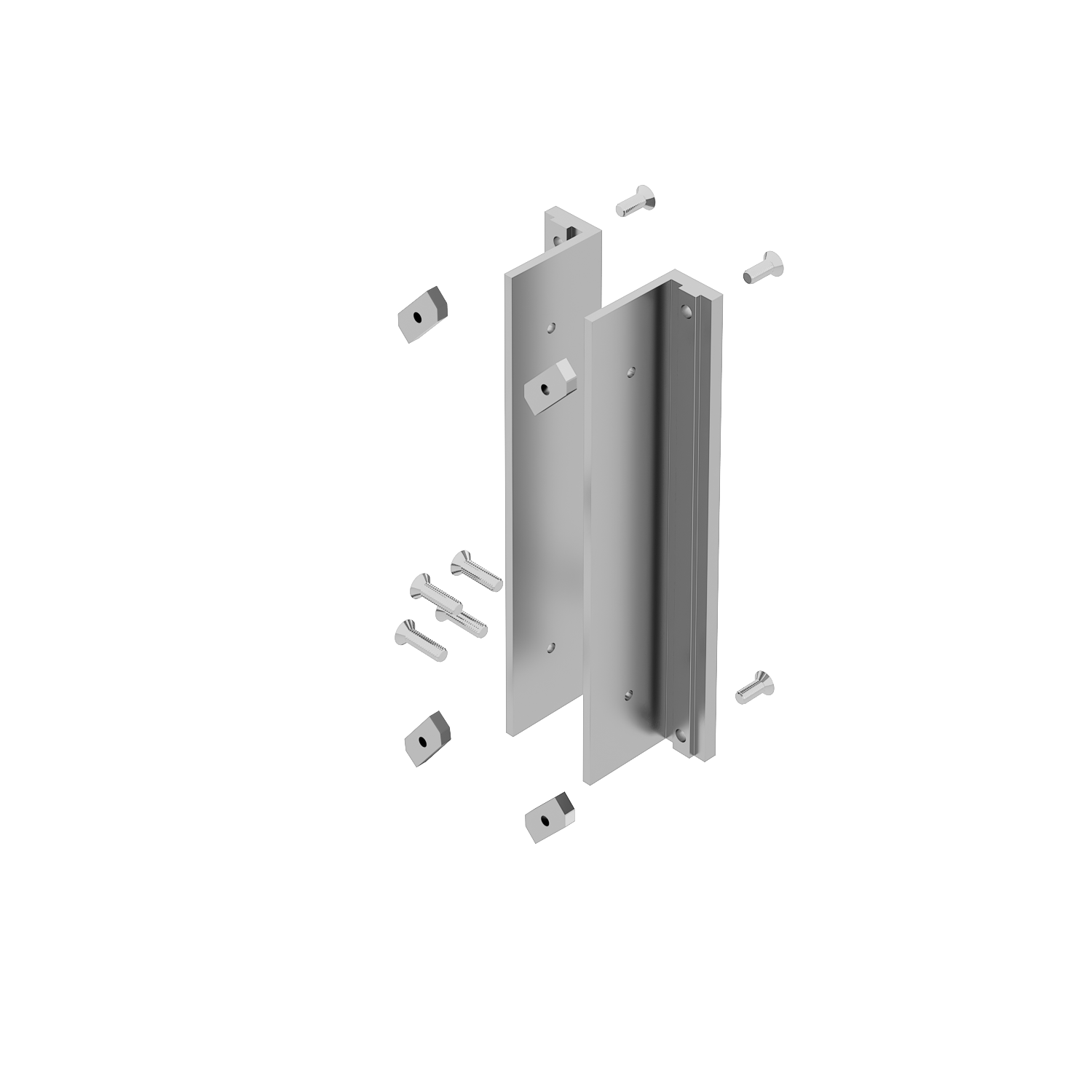 One-sided body mounting L=7,87" / 200 mm