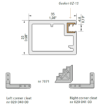 Frame profile Z-25A
