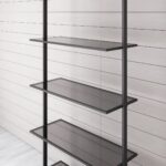 Double-sided shelf mounting set