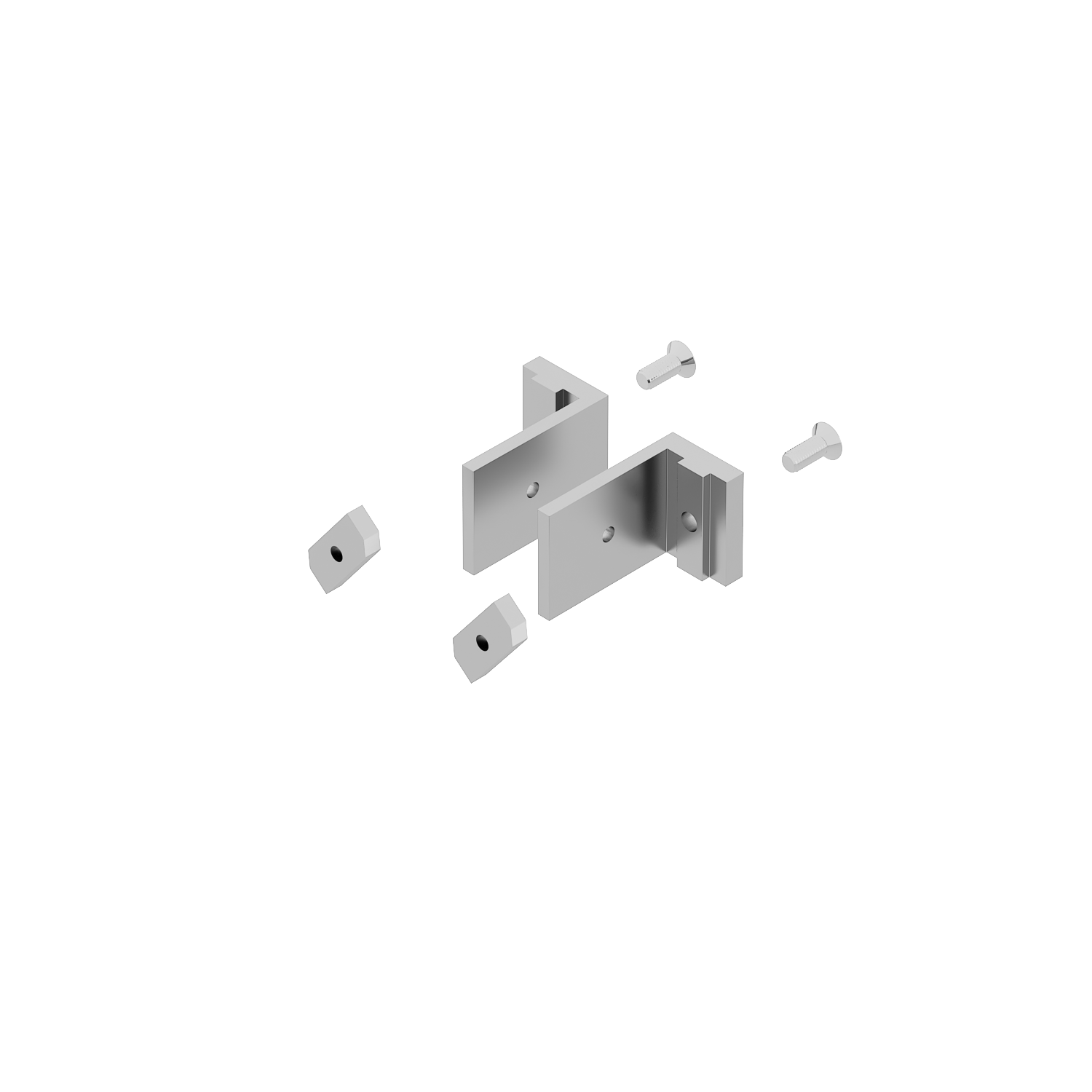 One-sided of brackets for the clothes rail