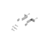 One-sided shelf mounting set
