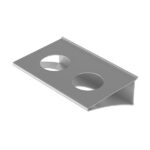 Shelf for glasses
