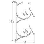 Foil shelf with cutter
