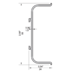 Aluminium profile LSB – „C”