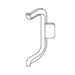 Connector 90° – external „C”
