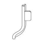 Connector 90° – external „L”