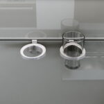 Glass holder upright