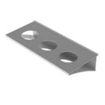 Shelf for glasses
