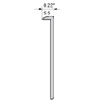 Side slats for worktops 38 mm