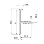 Let-in profile PLW-28