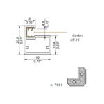 Frame profile Z-10