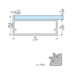 Frame profile Z-11