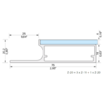 Frame profile Z-20