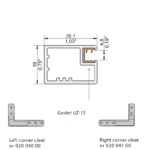 Frame profile Z-24