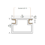 Muntin profile Z-25S