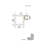 Frame profile Z-5A