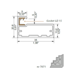 Frame profile Z-9