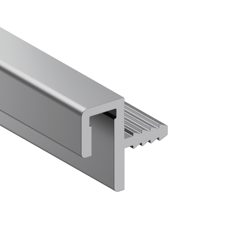 Upper guide bar to be fitted into groove