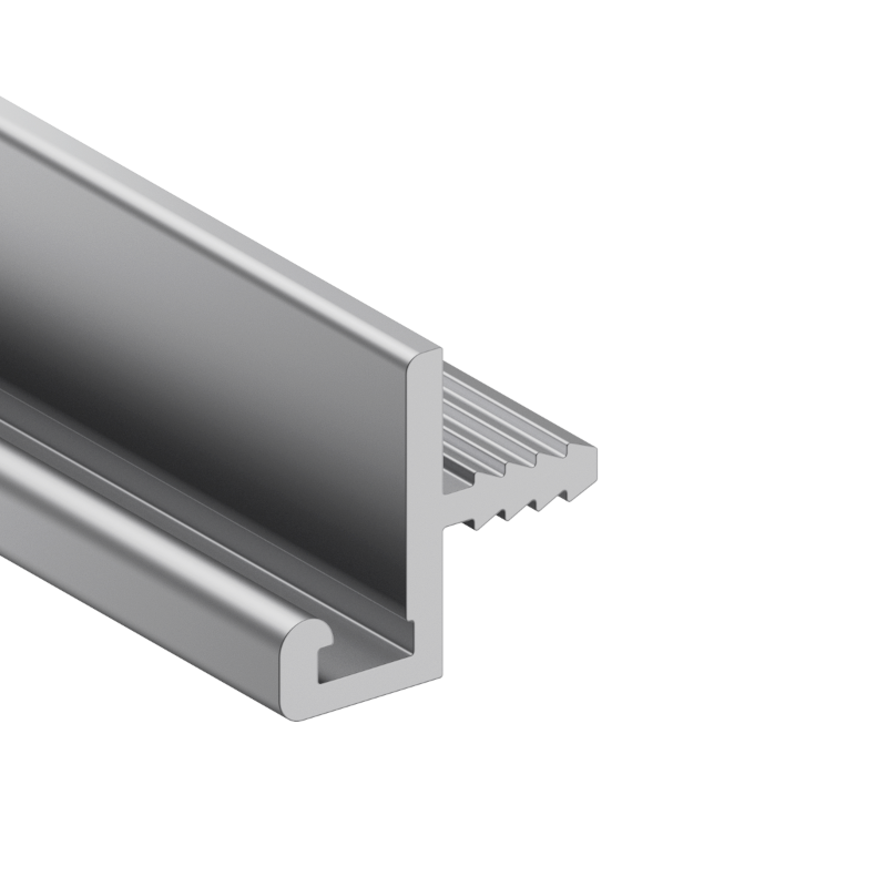 Lower guide bar to be fitted into groove